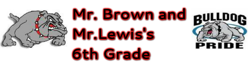 Mr. Brown 6th Grade